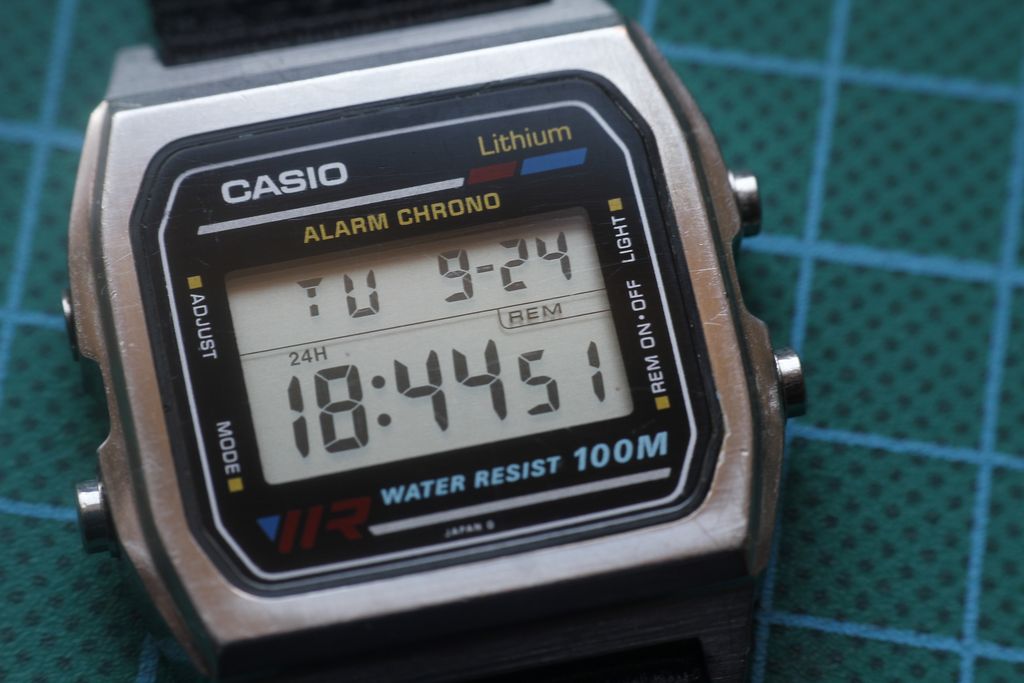 Casio W-780 - Estado final del reloj