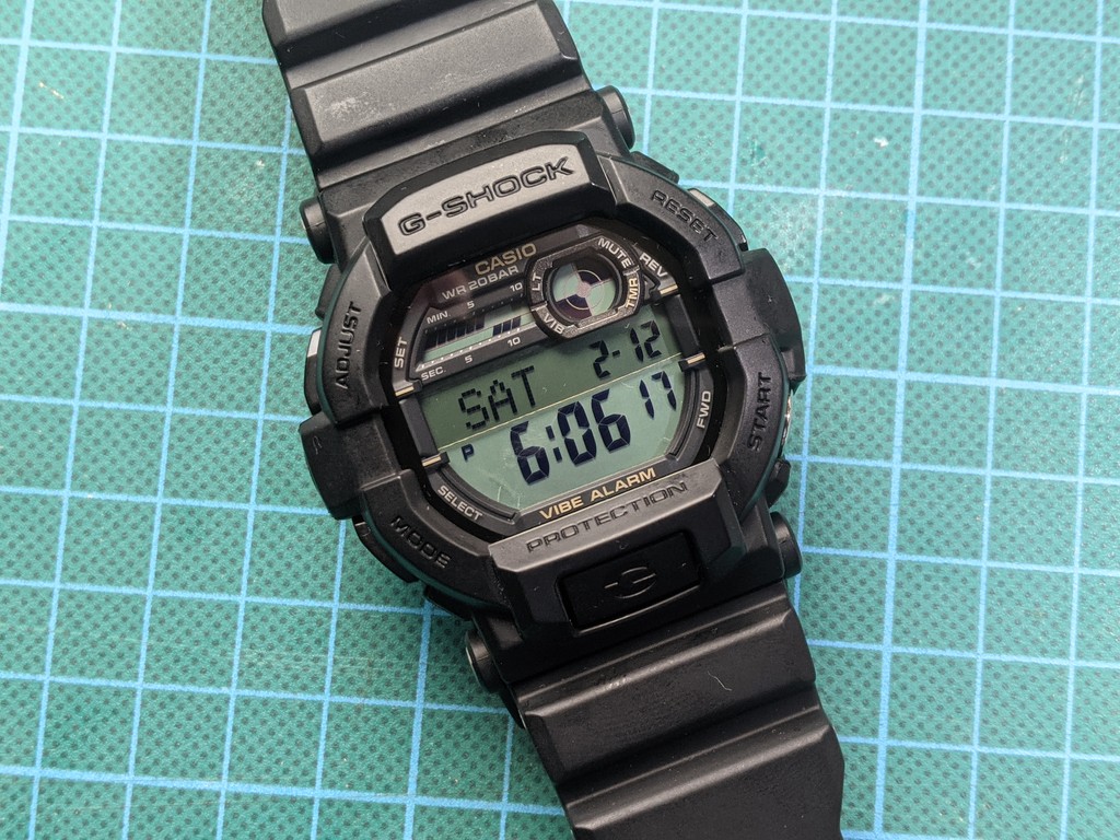 Casio GD-350: reloj montado